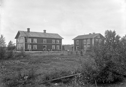 Nirs gård i Älvkarhed ca 1900